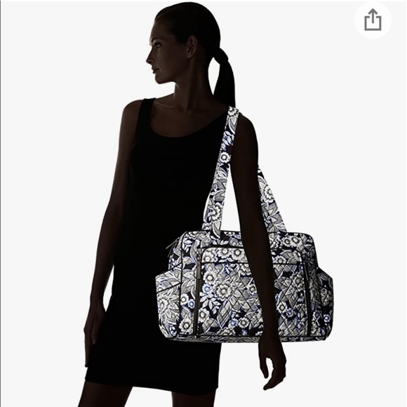 Vera Bradley Black Diaper Bag (“Stroll Around Baby Bag”) - Picture 12 of 12